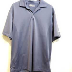 NIKE GOLF PRO FIT DRY LARGE BLUE T SHIRT